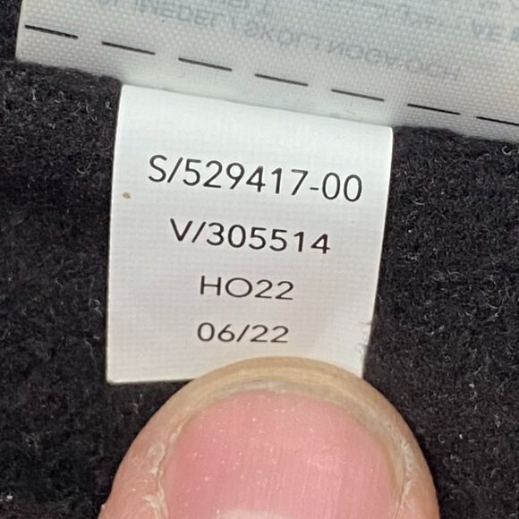 Athleta Girl Snow Day Down Jacket Goose Down 16 / XXL Black Winter Warm $168 - Picture 6 of 6